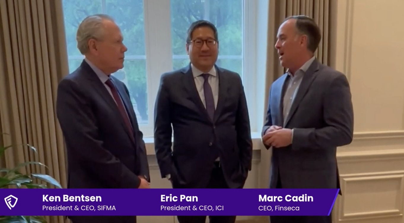 Finseca CEO Marc cadin interviews fellow members